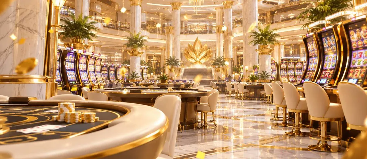 Ilustrasi hl4__hero_slot machine and golden casino — panduan Halte4d Slot Halte4d